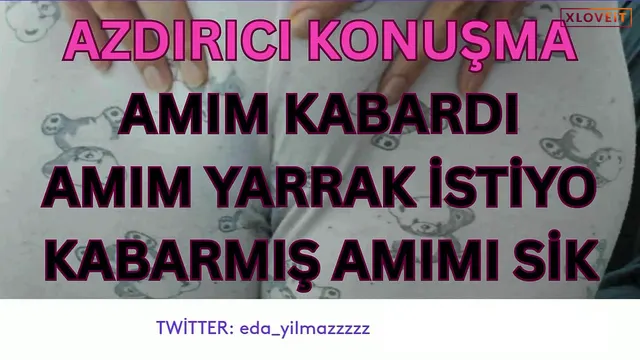 Porno Hikayesi – Kabarmış amım yarrak istiyo — Eda Yılmaz
